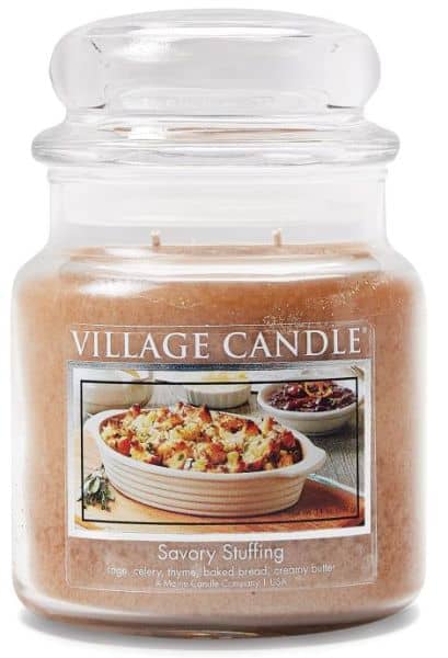 Village Candle Mittleres Glas Savory Stuffing
