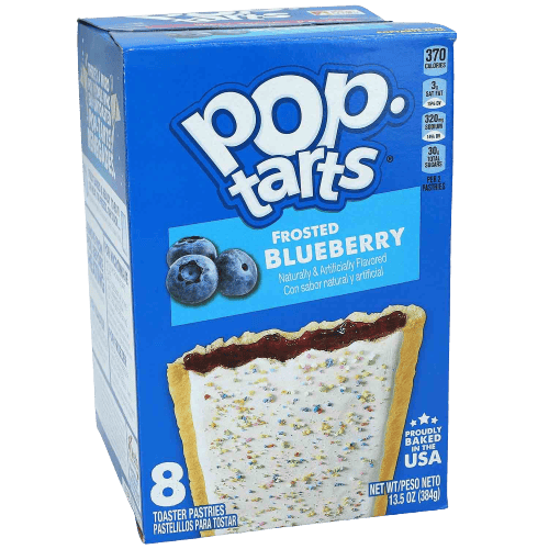 Kellogg's Pop Tarts Frosted Blueberry Teiggebäck