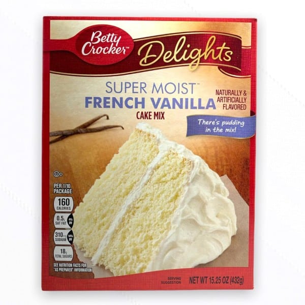 Betty Crocker Cake - French Vanilla (432 g.)