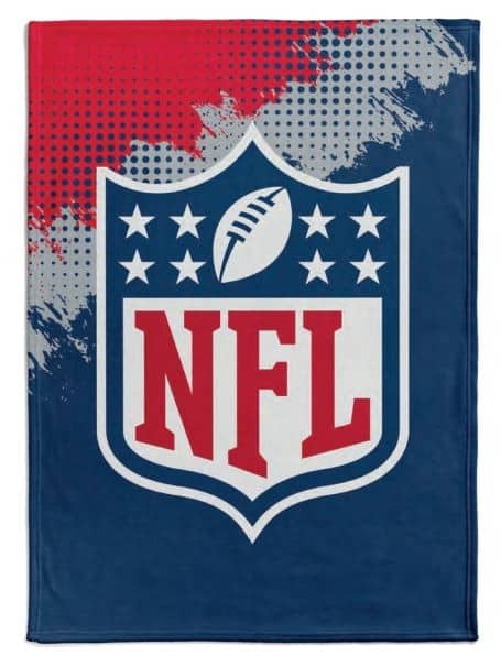 NFL Shield Flannel Decke