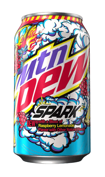 Mountain Dew Spark Raspberry (Dose) Erfrischungsgetränk