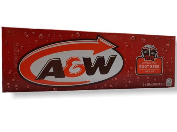 A&W Root Beer (Dose) (355ml.) Erfrischungsgetränk