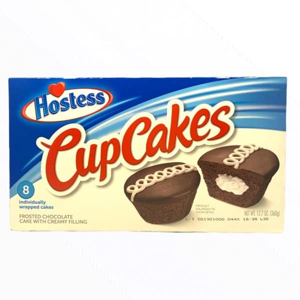 Hostess Cup Cakes Frosted Chocolate