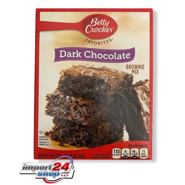 Betty Crocker - Dark Chocolate Brownie Mix Backmischung