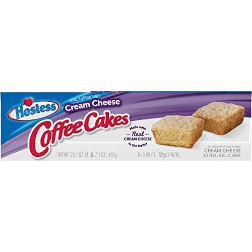 Hostess Coffee Cake Cream Cheese Kuchen