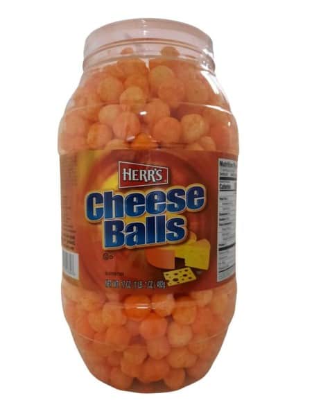 Herr´s Cheesy Cheese Balls Barrel