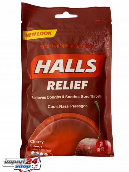 Halls Relief Cherry