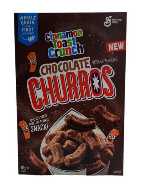 Cinnamon Toast Crunch Chocolate Churros Frühstücksflocken (337g) - MHD REDUZIERT