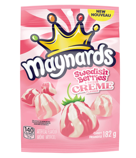 Maynards Swedish Berries and Cream 185g Fruchtgummi