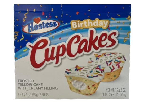 Hostess Birthday Cupcakes 2er